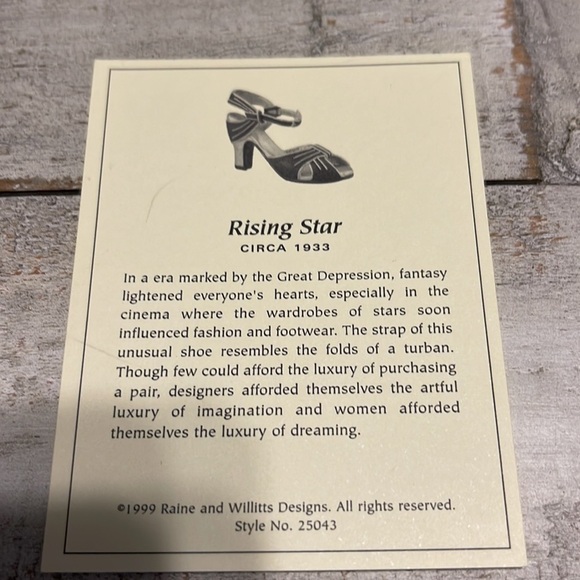 𝅺JUST the Right Shoe “Rising Star 1999 Edition - Picture 6 of 6